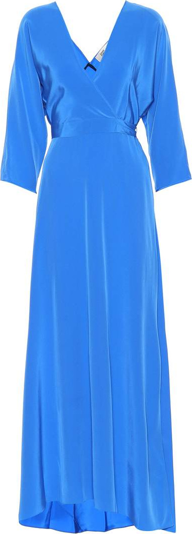 DIANE von FURSTENBERG Silk crêpe de chine wrap dress