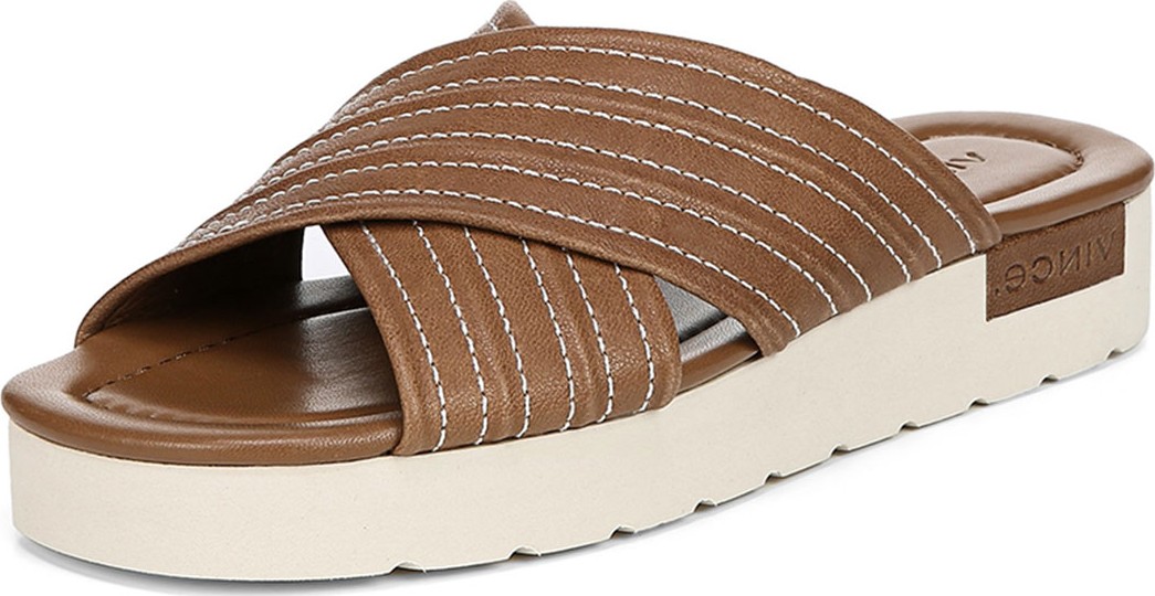 Vince Camden Quilted Flat Sandals
