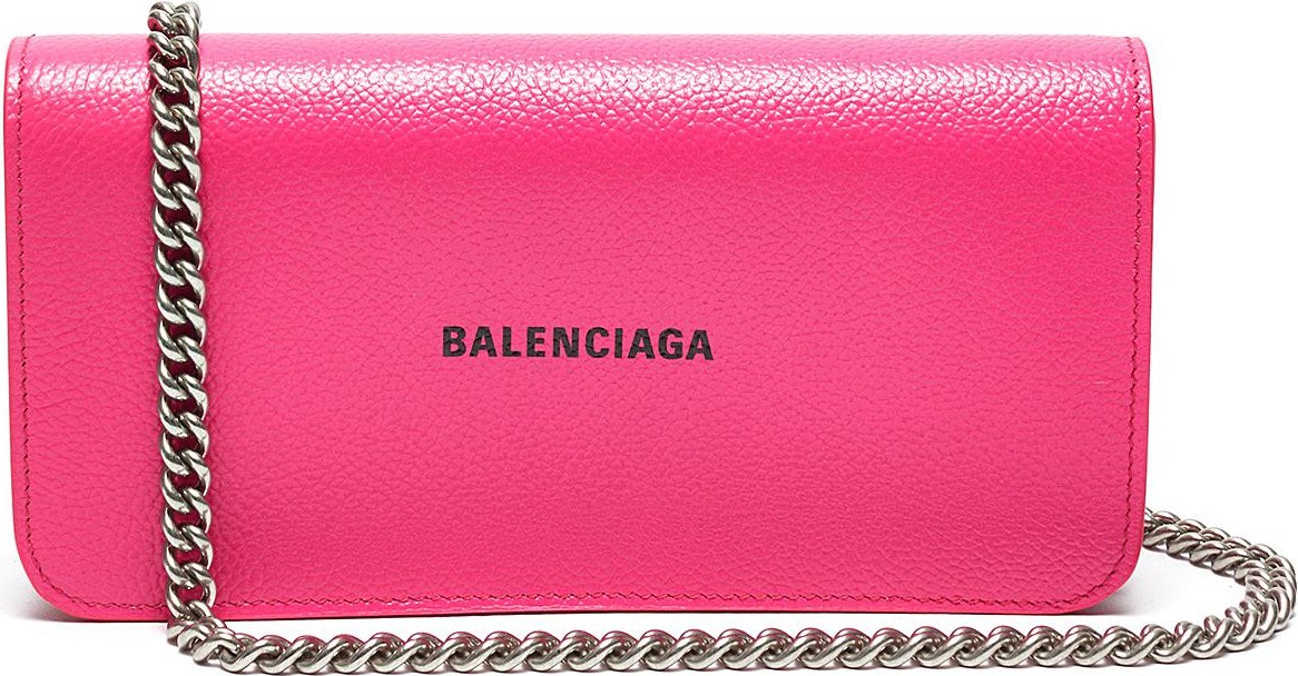 Balenciaga 'Cash Continental' chained leather wallet