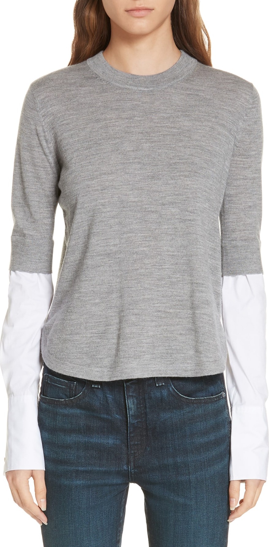 Veronica Beard Roscoe Layered Sweater