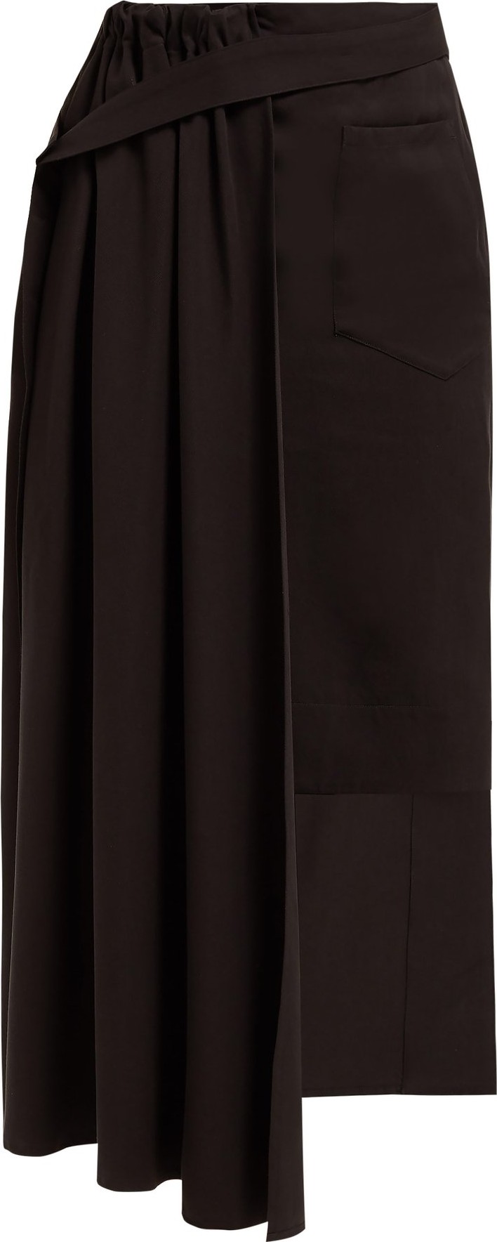 palmer//harding Thrill asymmetric twill skirt