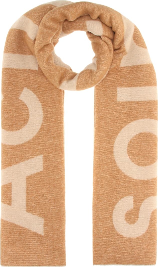 Acne Studios Toronty Logo wool-blend scarf