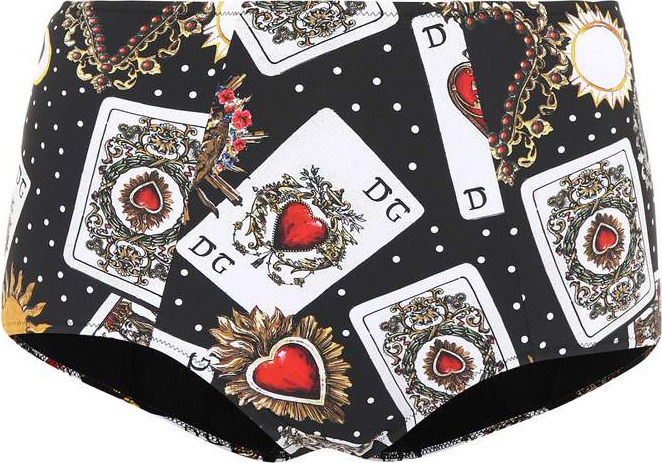Dolce & Gabbana High-waisted bikini bottoms