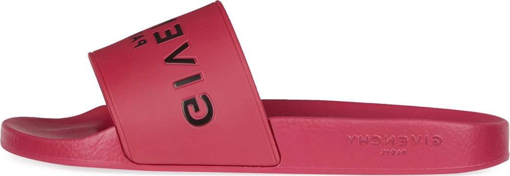 Givenchy Logo Rubber Sandal Slide