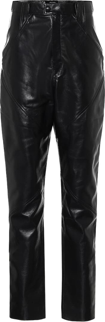 Isabel Marant Xenia high-rise leather pants