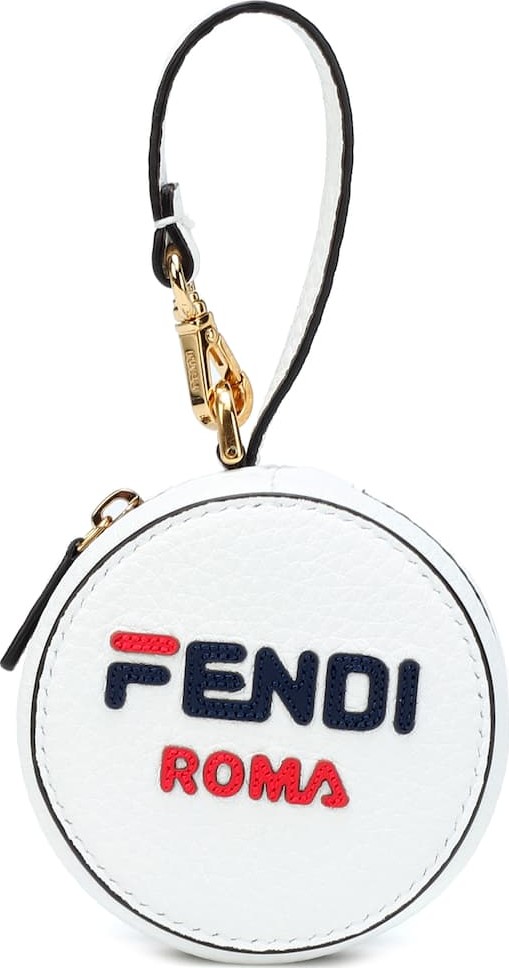 Fendi FENDI MANIA leather bag charm