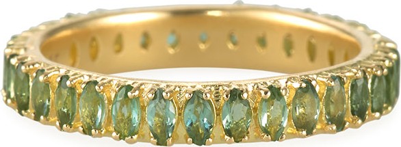 Armenta Sueno 18k Blue/Green Tourmaline Ring  Size 6.5