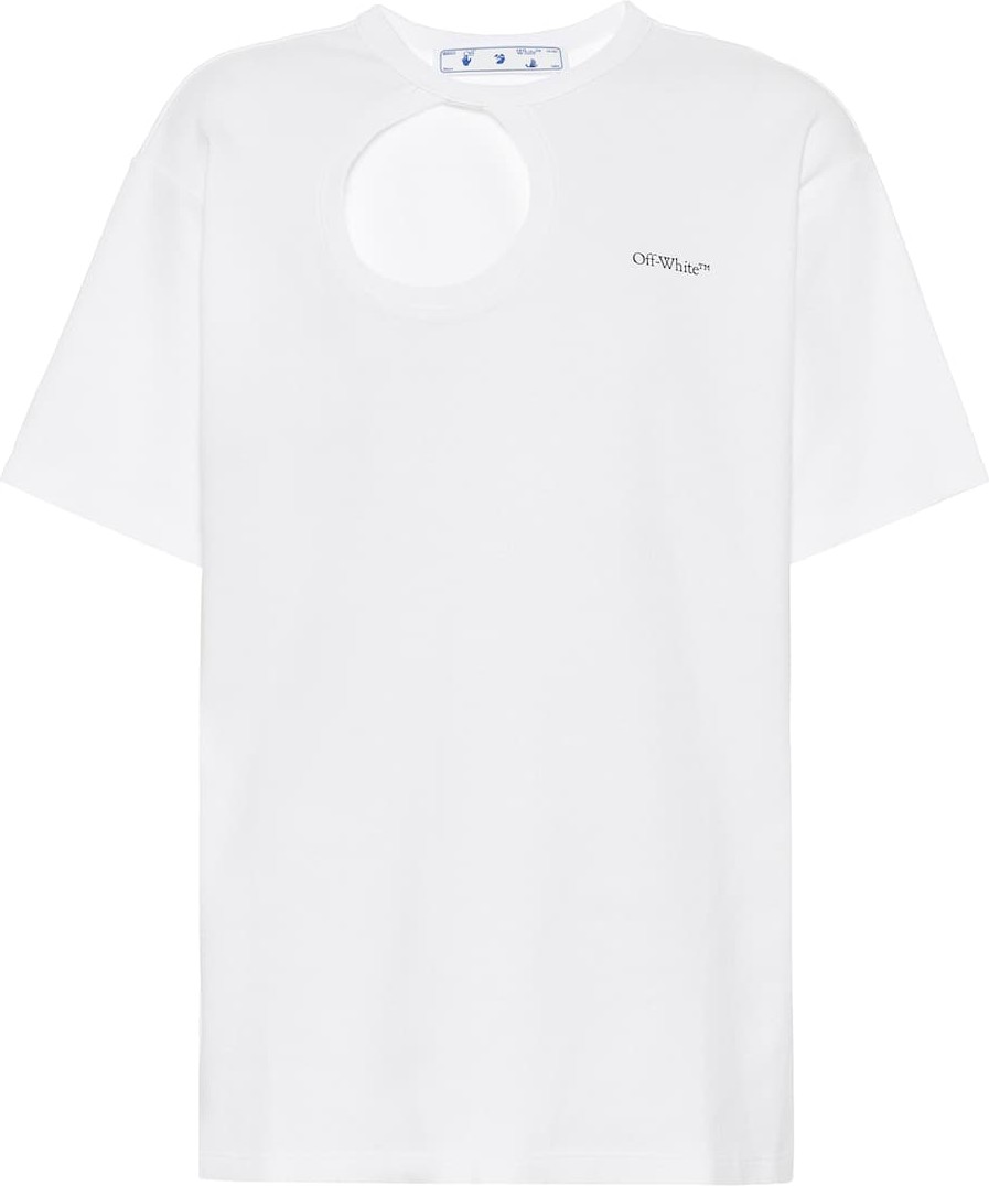 Off White Cotton-jersey T-shirt