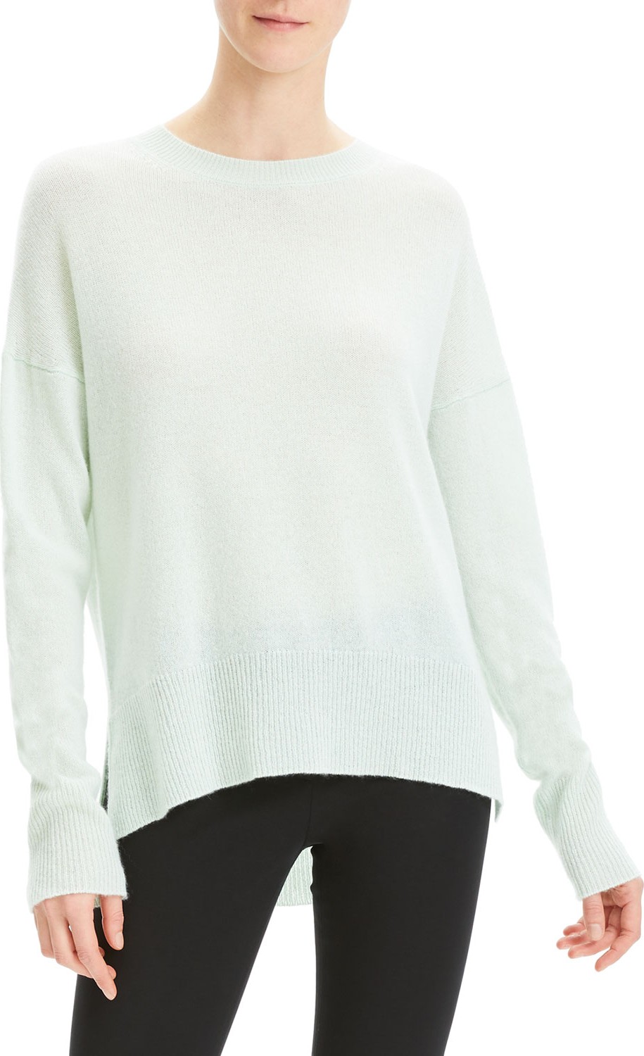 Theory Karenia Cashmere Crewneck Pullover Sweater