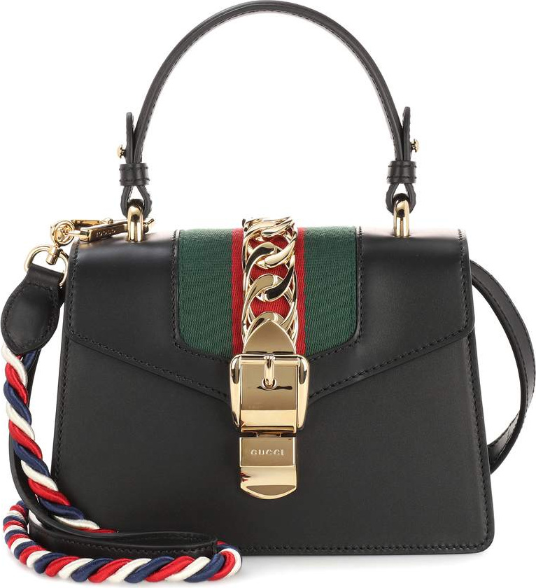 Gucci Sylvie Mini leather shoulder bag