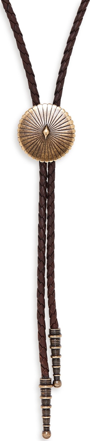 Saint Laurent Concho Bolo Necklace