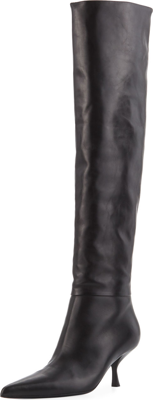 THE ROW Bourgeoisie Leather Boot