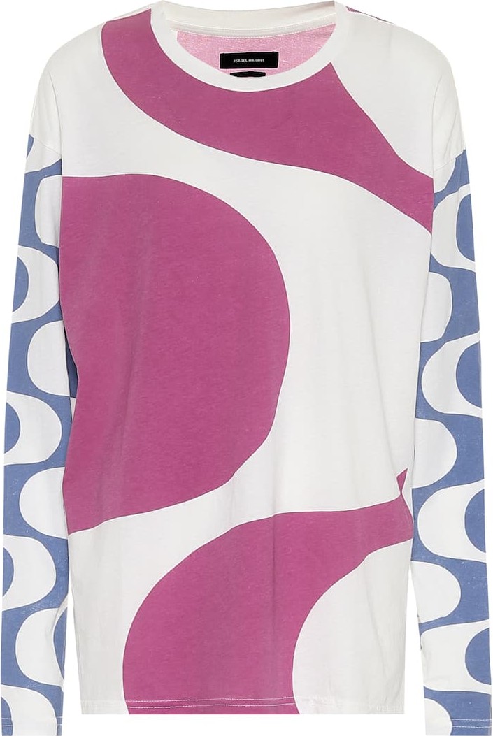 Isabel Marant Leilo printed cotton shirt