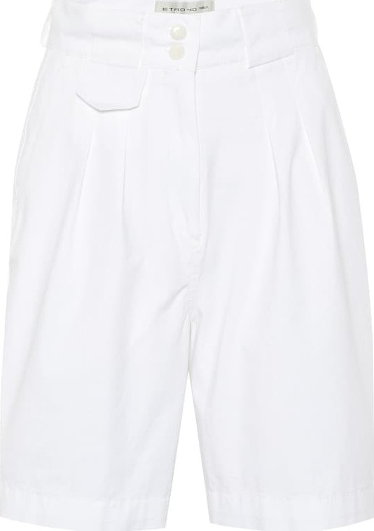 Etro Stretch-cotton shorts