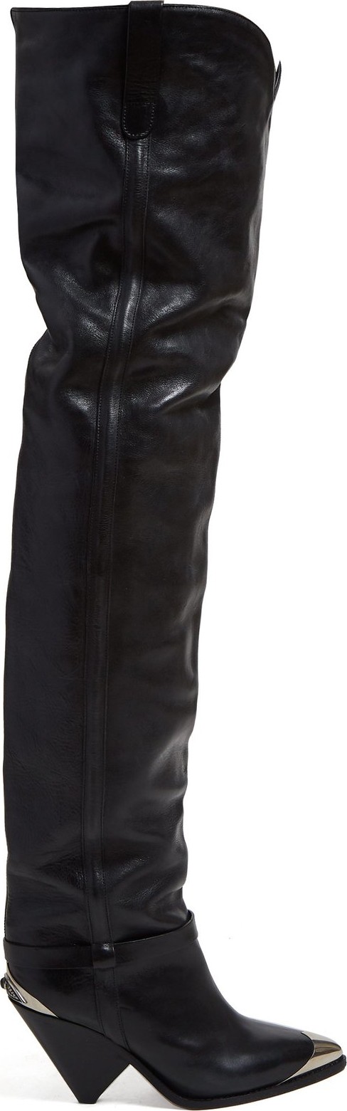 Isabel Marant Lafsten thigh-high leather boots