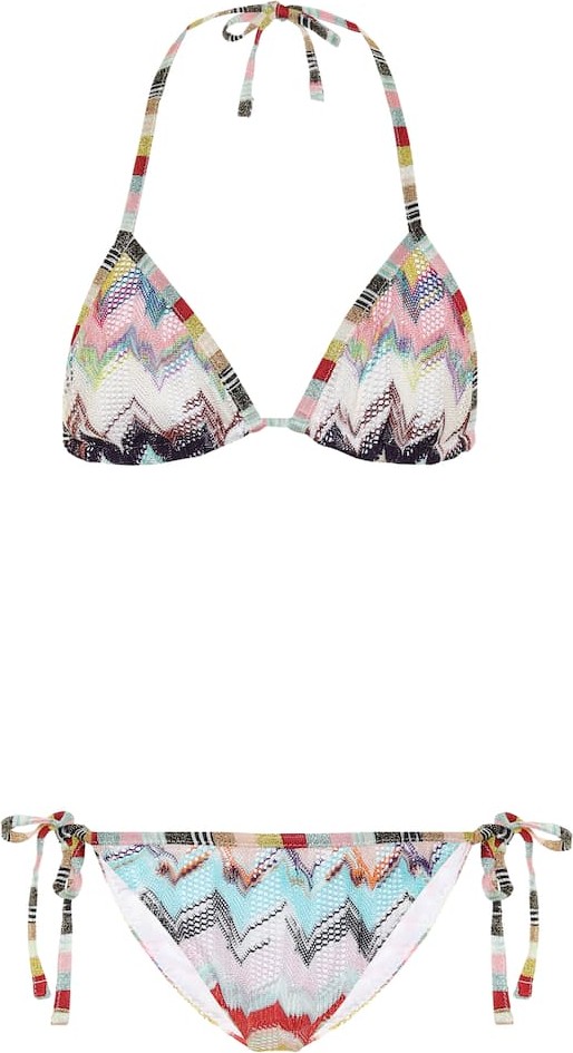 Missoni Zigzag triangle bikini