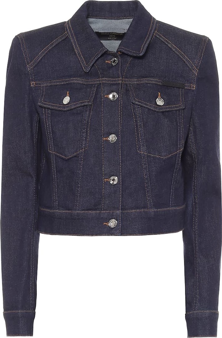 Dolce & Gabbana Cropped denim jacket