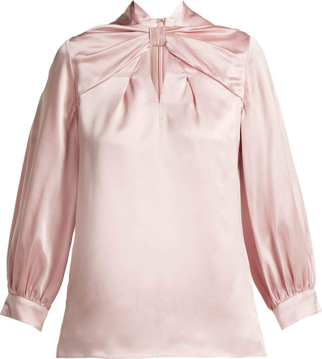 Erdem Zadie silk-satin blouse
