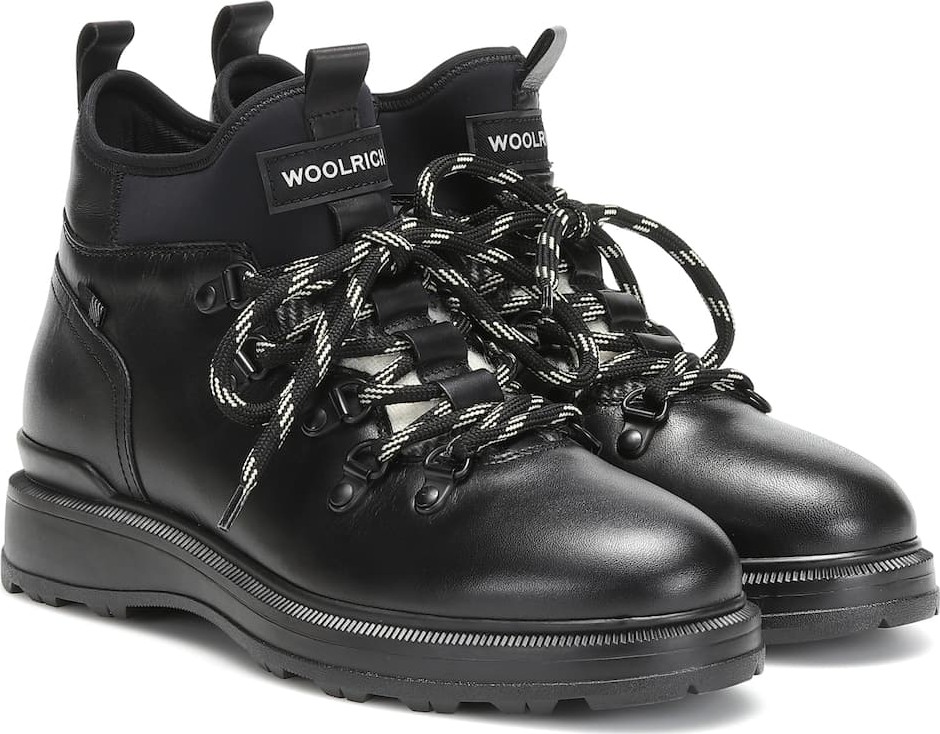 Woolrich Leather ankle boots