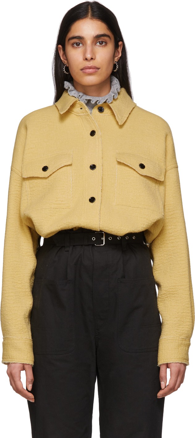 Isabel Marant Yellow Dennao Shirt