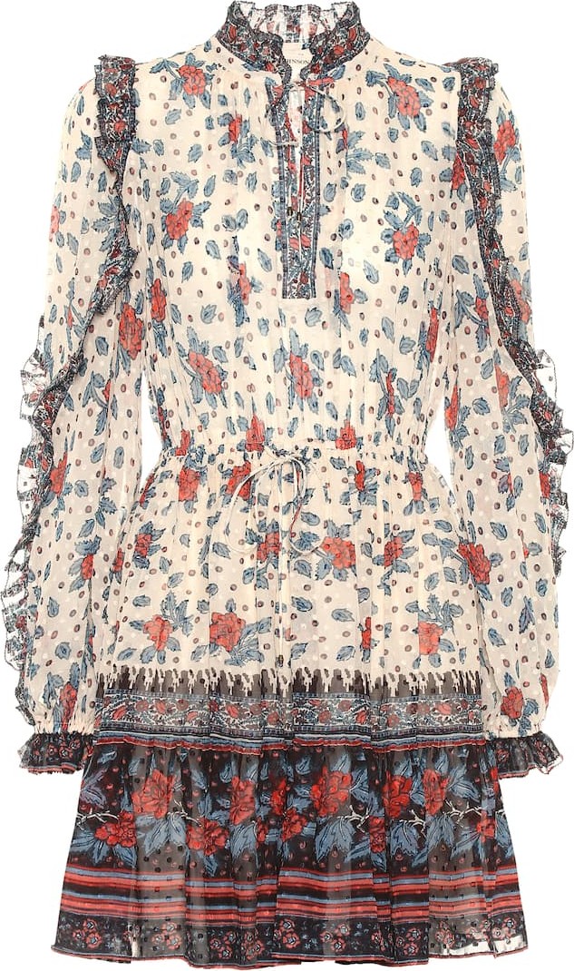 Ulla Johnson Dani floral silk georgette dress