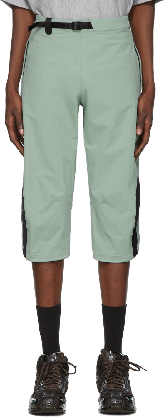 Kiko Kostadinov Grey & Black Asics Edition Woven Lounge Pants