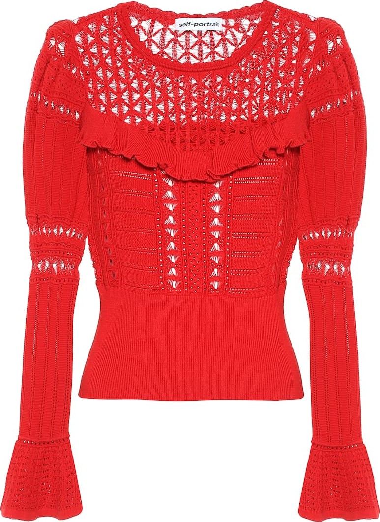 Self Portrait Cotton sweater