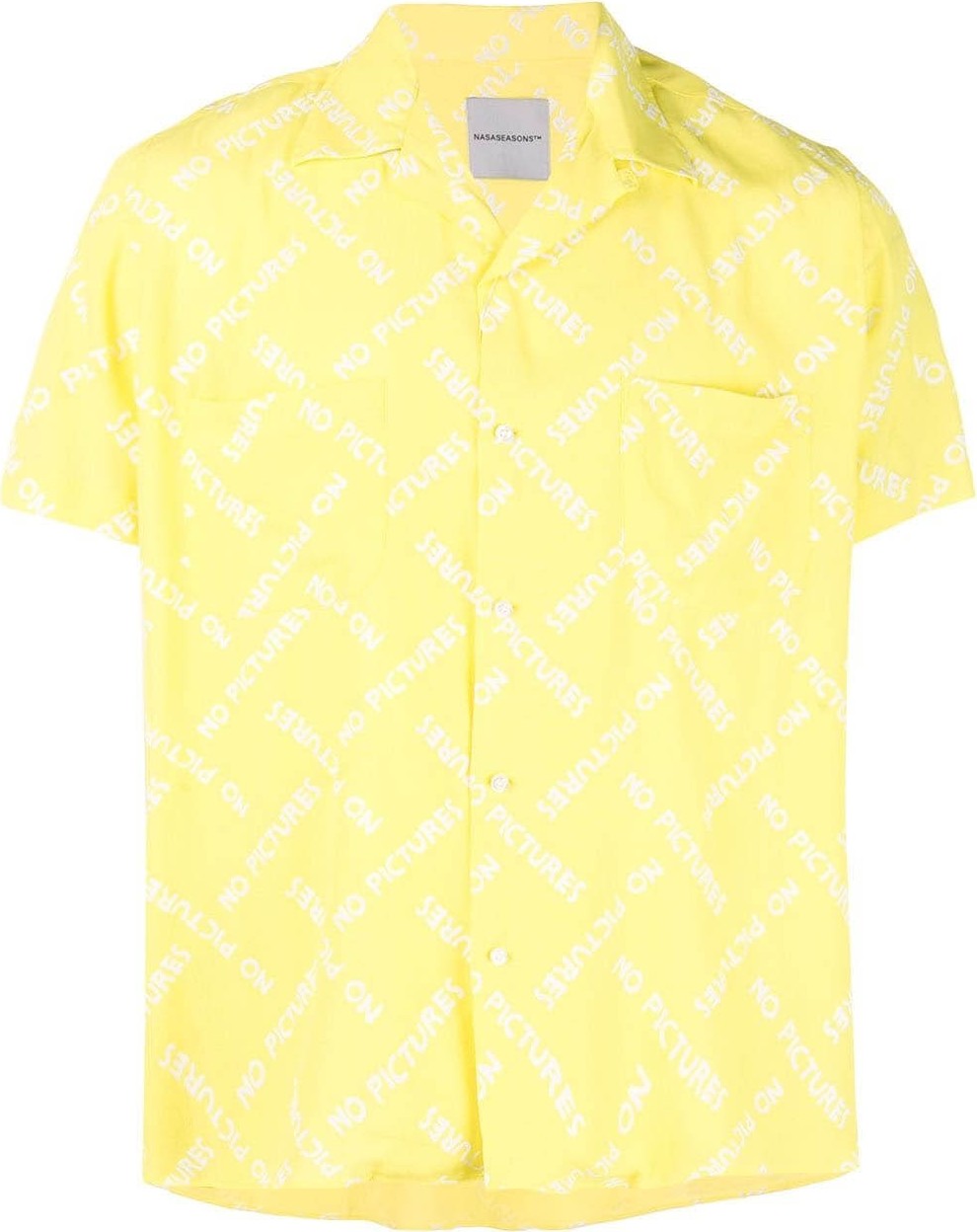 Nasaseasons No Pictures button up shirt