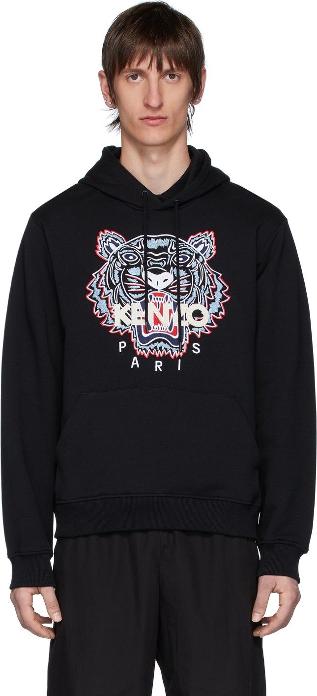 KENZO Black Tiger Hoodie