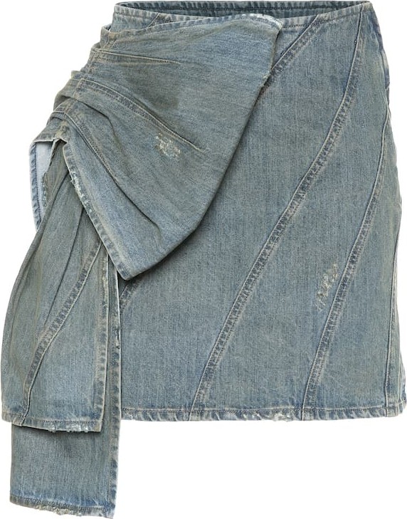 Miu Miu Denim miniskirt