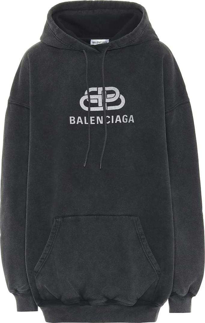 Balenciaga BB cotton hoodie