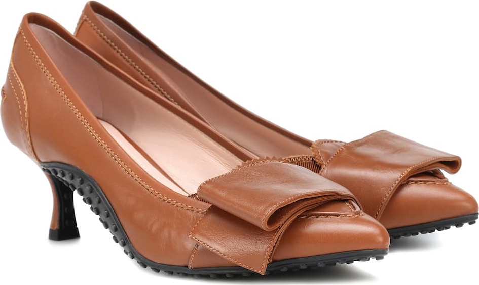 Tod's X Alessandro Dell'Acqua leather pumps