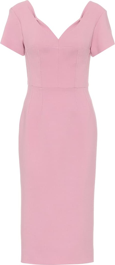 Dolce & Gabbana Stretch-wool caddy dress