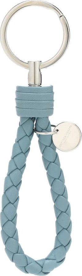 Bottega Veneta Intrecciato leather keyring