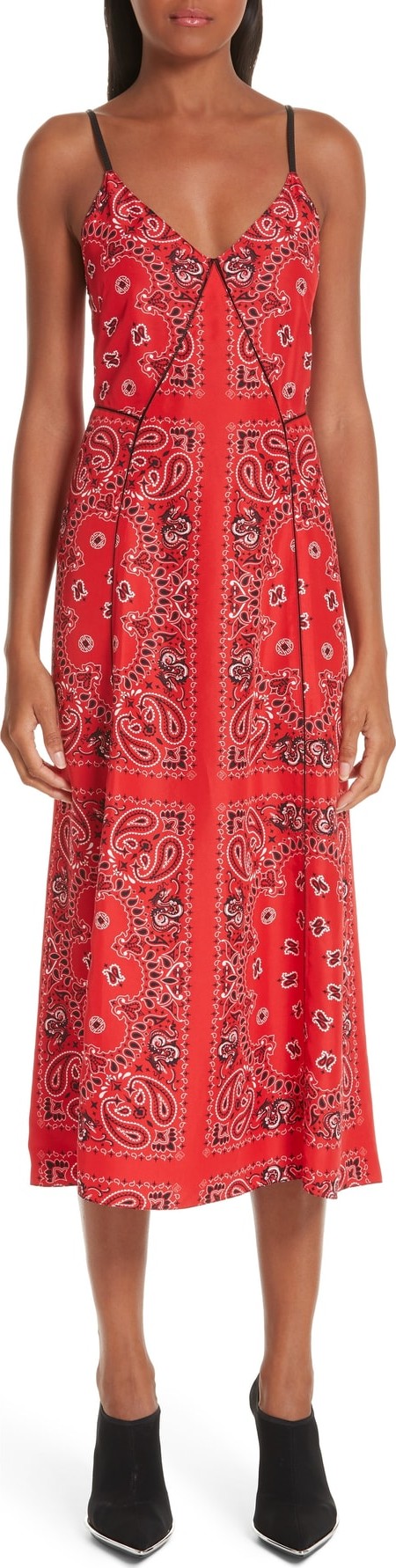 Alexander Wang Bandana Print Slipdress