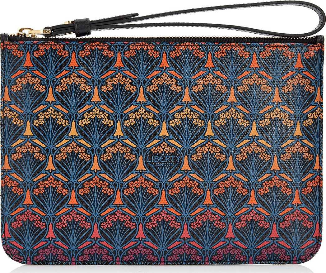Liberty London Logo Wristlet Clutch Bag - Dusk