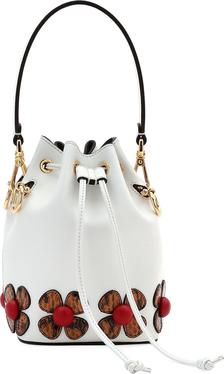 Fendi Mon Tresor Calf Bucket Bag