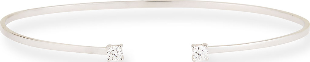 Lana 14k Gold Echo Diamond Cuff Bracelet