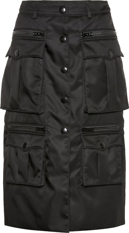 Prada Nylon midi skirt