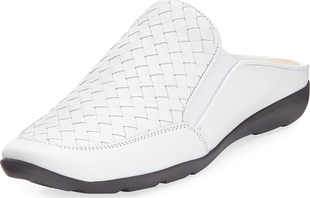 Sesto Meucci Giana Woven Leather Mule