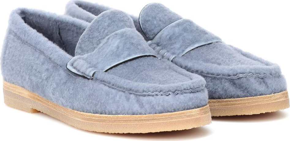 Stuart Weitzman Bromley shearling loafers