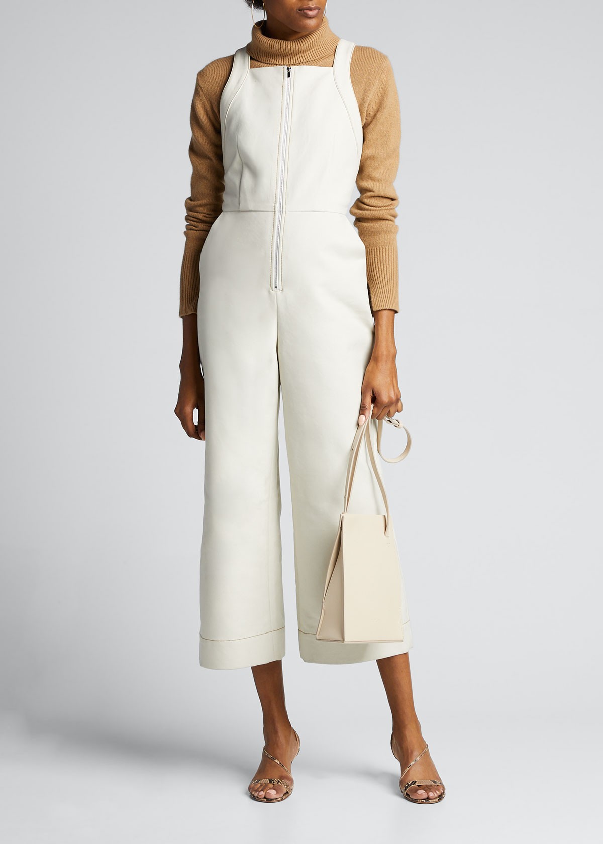 Rachel Comey Vitti Zip-Front Jumpsuit