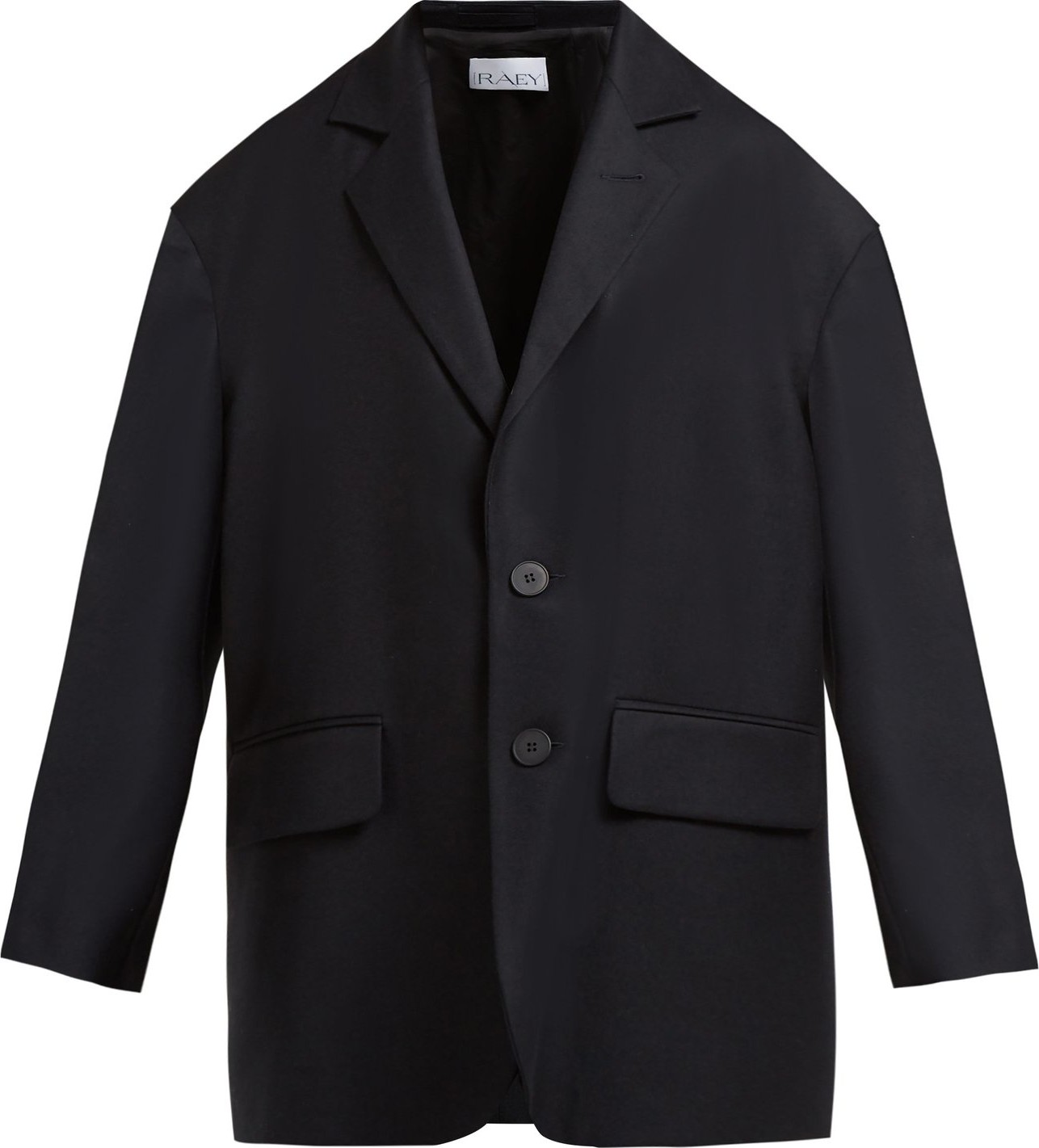 Raey Soft-tailored single-breasted wool-twill blazer