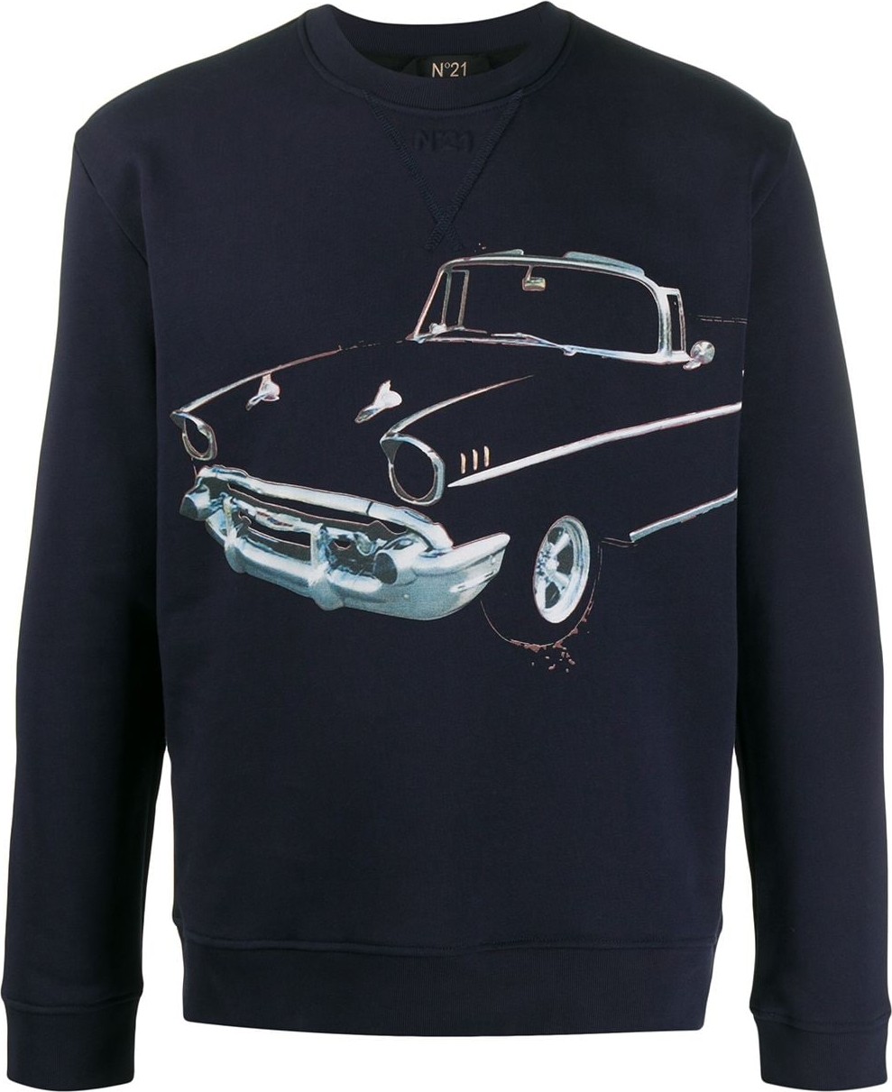 Nº21 Car detail sweatshirt