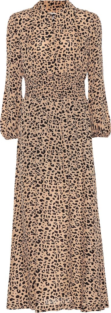 Baum und Pferdgarten Amber leopard-print maxi dress