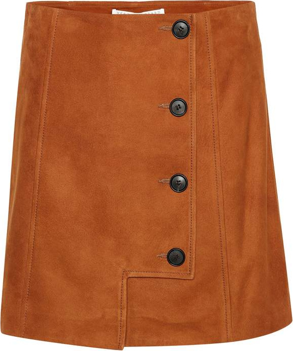 Veronica Beard Ana suede miniskirt
