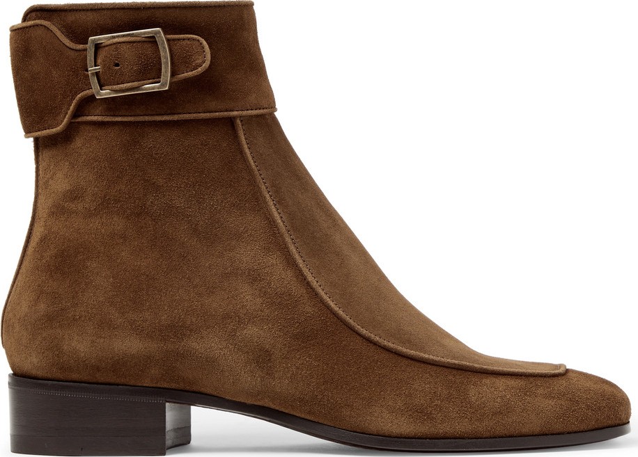 Saint Laurent Miles Suede Boots