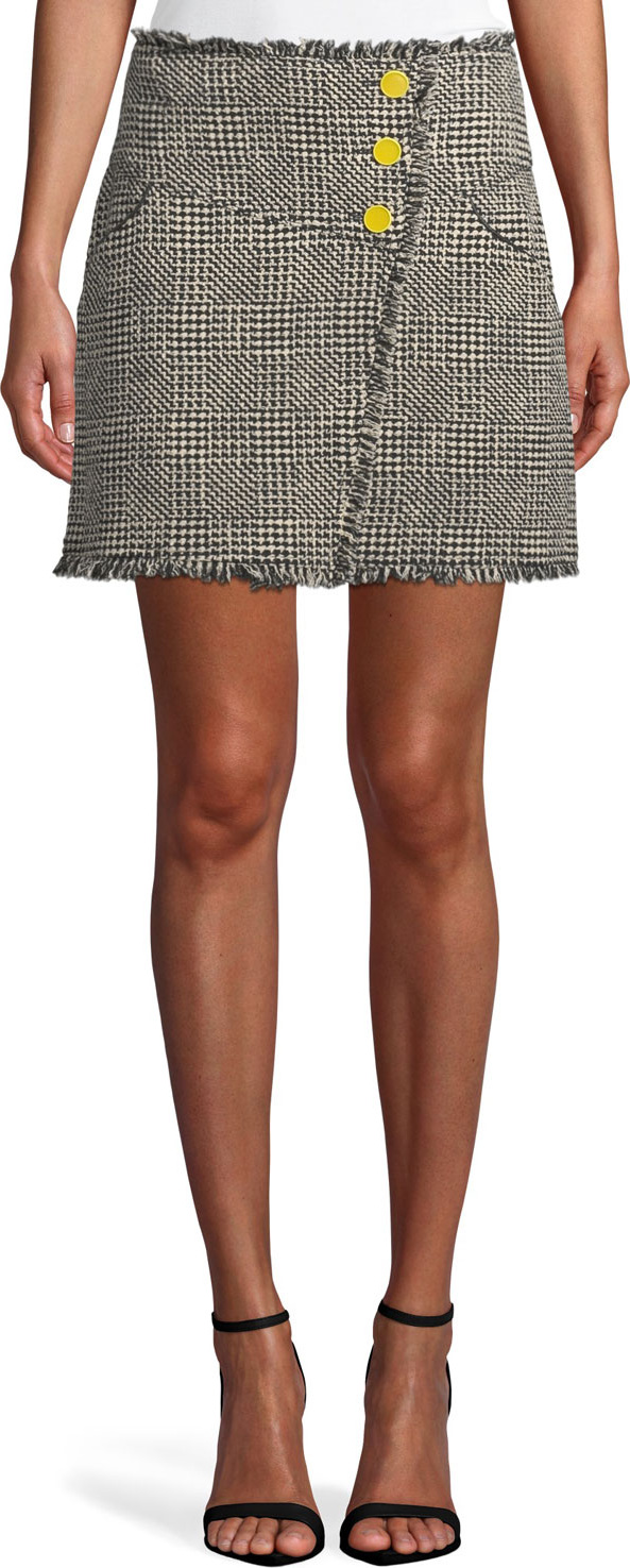 Tanya Taylor Monti Tweed Skirt