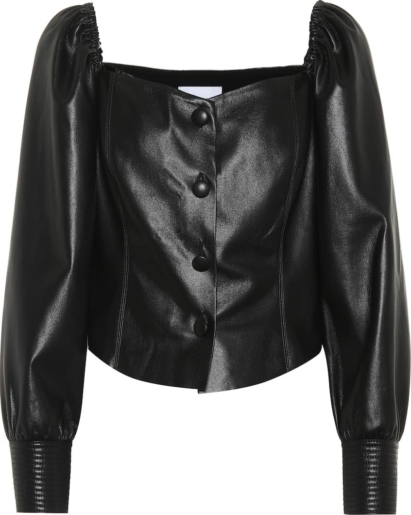 Nanushka Exclusive to Mytheresa – Irene faux leather top