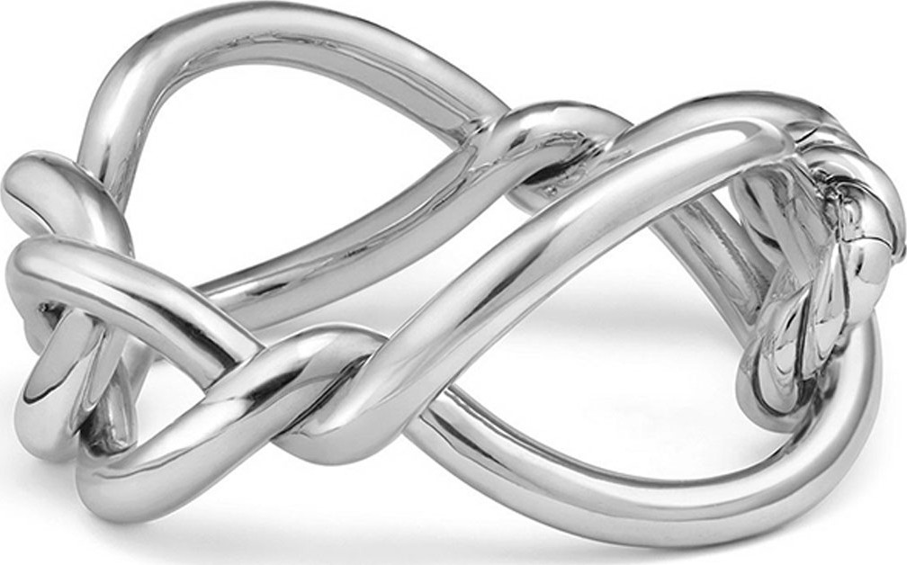 David Yurman Continuance Bold Twisted Sterling Silver Bracelet